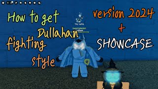 GPO  How to get Dullahan Fighing Style  Showcase [upl. by Tireb]