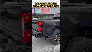 Darkened Bronze 2024 Ford F250 CUSTOM 25” Leveled on 37s [upl. by Lletram]