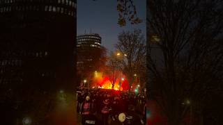 STURM GRAZ FANMARSCH in DORTMUND Borussia Dortmund  Sturm Graz BVBSTU Graz BVB SturmGraz [upl. by Anik]