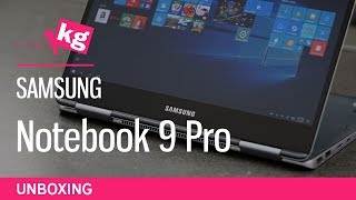 Samsung Notebook 9 Pro Unboxing 4K [upl. by Adey]