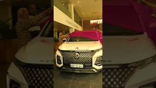 DELIVERY MG HECTOR FACELIFT 2023  MY NEW CAR  mghector  JAI MAHAKAL [upl. by Blakely]