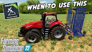 When Should A Weeder Be Used  Precision Farming  Farming Simulator 22 [upl. by Arrak]