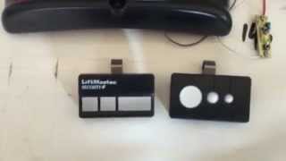 Garage Door Remote compatible with LiftMasterCraftsmanChamberlain [upl. by Adlesirg]