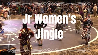 Jr Womens Jingle  2023 Hunting Moon Pow Wow  Powwowscom [upl. by Agamemnon890]