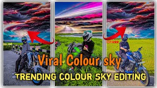 Trending colour sky editing 🌄 Sky change editing sky colour kaise kare  Ai photo editing sky [upl. by Iorio473]