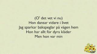 Hon dansar vidare i livet  Hov1  Lyric [upl. by Meluhs]