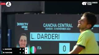 Luciano Darderi vs Mariano Navone  F Lima • Highlights [upl. by Ainigriv977]