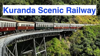 Kuranda Scenic Railway Train Ride POV Cairns QLD Australia [upl. by Niwrud]