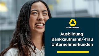 Ausbildung Bankkaufmannfrau Unternehmerkunden wmdiverse [upl. by Analim]