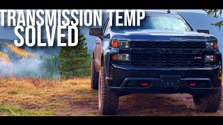 2021 Silverado Custom Trail Boss Transmission Overheating SOLVED [upl. by Kowal]