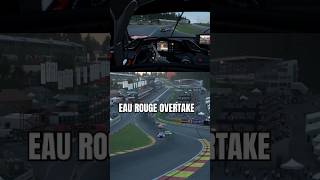 OVERTAKE AT EAU ROUGE 🥶 assettocorsacompetizione LFM gt3 simracing gaming [upl. by Chuu]