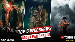 Top 5 Most Watchable Webseries On Netflix In Hindi Dubbed  Netflix Hindi Dubbed Web series [upl. by Zirtaeb]