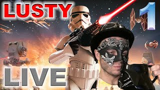 Star Wars BATTLEFRONT  Ep1  TU LA SENS MA GROSSE FORCE LIVE FR HD [upl. by Ingeberg]