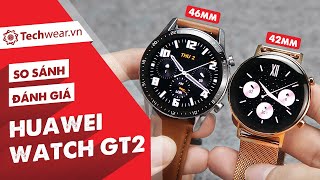 Đánh giá chi tiết HUAWEI WATCH GT2 So Sánh 2 Bản 46mm và 42mm  Đa Tính Năng Nghe Gọi Trực Tiếp [upl. by Subocaj]