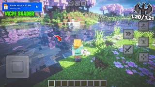 Ultimate Shaders Mcpe v12080  121 Shaders Minecraft PE Mcpe 120 [upl. by Kristoffer668]