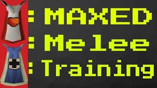 Maxed Melee Training AFK OSRS [upl. by Nhguav]