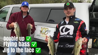 EPIC WIN on Brookville Lake Indiana  Bass Tournament  Southern Ohio Bassmasters [upl. by Luhe]