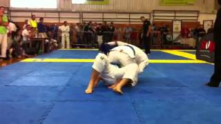 Graeme finneran first fight at nottingham bjj open 2012 [upl. by Eihtak302]