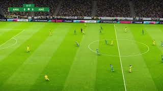 AMAZONAS X AMÉRICAMG AO VIVO COM IMAGENS  JOGO DE HOJE PES 21 GAMEPLAY ps4 [upl. by Nnaeirual746]