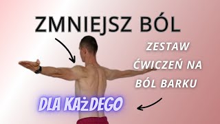 Brak bólu BARKU  ZESTAW 5 ĆWICZEŃ DLA KAŻDEGO FizjoKris [upl. by Arabrab147]