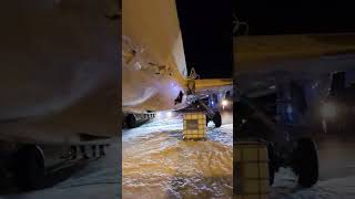 Air Serbia JU324 damaged wing amp fuselage after landing [upl. by Lombardo]