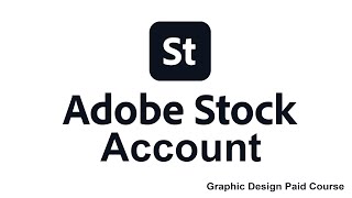 Adobe Stock Contributor Account  Graphic Design Full Course  Mohammad Rasel [upl. by Bernita]