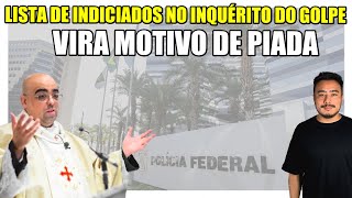 Lista de indiciados no inquérito do g0lpe vira motivo de piada quotnem o padre escapouquot [upl. by Eimmij]