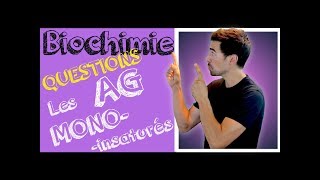 Cours biochimie les ACIDES GRAS MONOINSATURÉS [upl. by Hadeehsar]