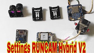 Runcam Hybrid 2 Setting OSD [upl. by Kceb]