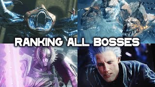 DEVIL MAY CRY 5  Bosses Ranked From Easiest to Hardest [upl. by Leontine]