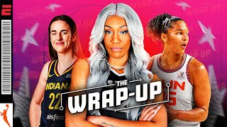 Can Caitlin Clark Fever make the Playoffs  more WNBA action  🏀  The WrapUp [upl. by Chrisse521]