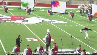 Buchanan High School Marching Band 2019 “Canvas” Show Finals [upl. by Alekram322]