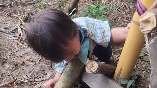 She boiled cassava to eat [upl. by Johst]