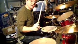 John Bonham THE OCEAN  DRUM LESSON Led Zeppelin [upl. by Fernas]