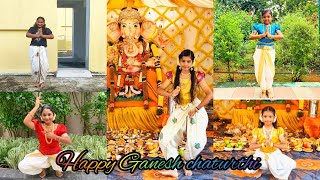 Ganesha Pancharatnam Om voices junior Mudakaratha ModakamAdi shankaracharyaMohini Radha [upl. by Vogele]