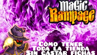 Magic Rampage cómo poder comprar toda la tienda sin gastar una sola ficha [upl. by Ermanno]