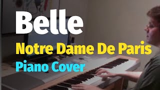 Belle  Notre Dame De Paris Riccardo Cocciante  Piano Cover [upl. by Acemahs]