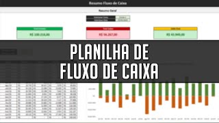 Planilha de Fluxo de Caixa Diário no Excel Download Gratuito [upl. by Katt]