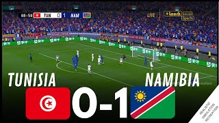 تونس 01 ناميبيا أبرز أحداث المباراة • محاكاة لعبة فيديو afcon2023 [upl. by Aizahs946]