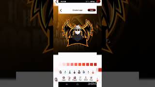 How to make free Fire gaming logo 🍫freefire logo shortsviral gaming [upl. by Ahsinauq]