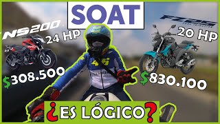 Precios del SOAT 2024 en motos ¡DE NO CREER [upl. by Yennej121]