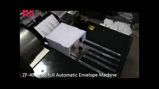 ZF280400450 ENVELOPE MACHINE [upl. by Yesnil]