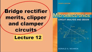 Intro to Microelectronics Circuit Analysis amp Design Lecture 12 Arabic [upl. by Gardal]