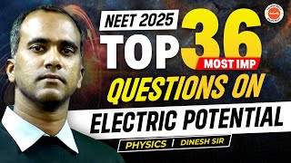 Top 36 Questions from Capacitors  NEET EAPCET Physics  NEET EAPCET 2025 [upl. by Toby]