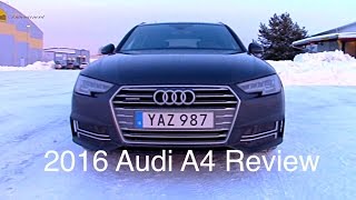 2016 Audi A4 B9 20 TDI Quattro Review Best car in it´s class [upl. by Heringer248]