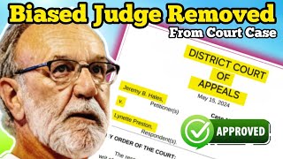 CORRUPT JUDGE REMOVED FROM CASE  FINALLY [upl. by Daffie]