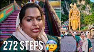 272 STEPS SUHANA കയറുമോ  😃🤣  Batu Caves KL Malaysia 🇲🇾😍  Mashura  Basheer Bashi [upl. by Zane679]