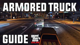 Armored Truck Event Guide  Gruppe 6 Van Robbery  GTA 5 Online [upl. by Natalya]