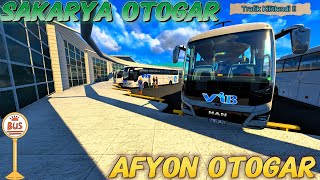 🌏Sakarya  Afyon Seferi 🚌Man Lions Coach 2023  ETS 2 150 Türkiye Haritası ets2busmod ets2game [upl. by Yecniuq276]