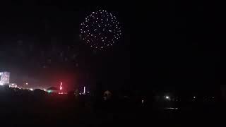 4th Of July Fireworks 2024 Galveston TX [upl. by Blondie684]